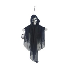 Halloween smrtka k zavěšení X5897 Krabičky, stojánky a zásobníky - Vánoční dekorace
