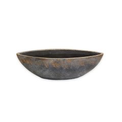 Gondola cement 40,5cm hnědá patina M0100/2