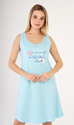 Dámská noční košile na ramínka Ellie Kalhoty, baggy, nasrávačky - Ženy - Dámské noční košile - Dámské noční košile na ramínka