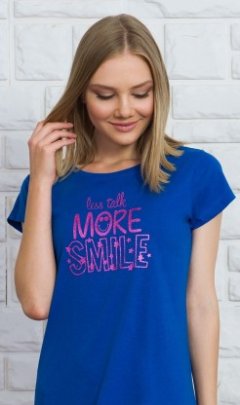 Dámská noční košile s krátkým rukávem More smile 3