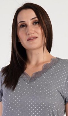 Dámská noční košile s krátkým rukávem Pavlína 5