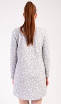 Dámské domácí šaty s dlouhým rukávem Flowers 6