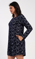 Dámské domácí šaty s dlouhým rukávem Isabela 6