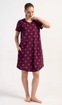 Dámské domácí šaty s krátkým rukávem Heart 3