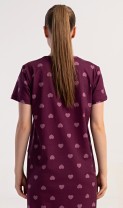 Dámské domácí šaty s krátkým rukávem Heart 6