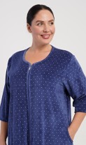Dámské domácí šaty s tříčtvrtečním rukávem Alex 3