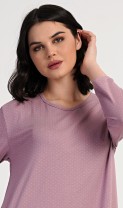 Dámské domácí šaty s tříčtvrtečním rukávem Emily 6