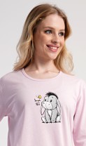 Dámské domácí šaty s tříčtvrtečním rukávem Oslík 5