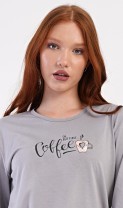 Dámské pyžamo dlouhé Coffee 10