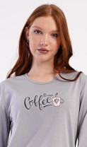 Dámské pyžamo dlouhé Coffee 8