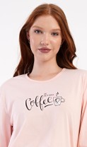 Dámské pyžamo dlouhé Coffee 9