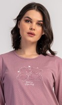 Dámské pyžamo dlouhé Emily 3