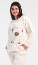 Dámské pyžamo dlouhé Teddy 4