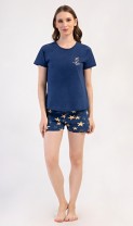 Dámské pyžamo šortky Hvězdy 2