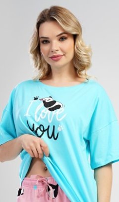 Dámské pyžamo šortky Panda 3