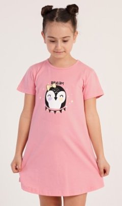 Dětská noční košile s krátkým rukávem Dream Pyžama a župany - Děti - Holky - Dívčí noční košile - Dívčí noční košile s krátkým rukávem
