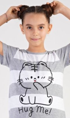 Dětská noční košile s krátkým rukávem Kotě 5