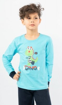 Dětské pyžamo dlouhé Dino 2