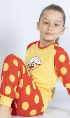 Dětské pyžamo dlouhé Malé kuře 6