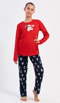 Dětské pyžamo dlouhé Méďa se šálou 5