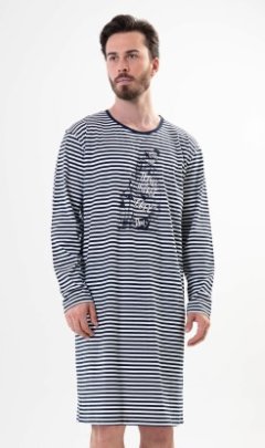 Pánská noční košile s dlouhým rukávem Plachetnice Kalhoty, baggy, nasrávačky - Ostatní - Noční košile