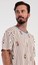 Pánská noční košile s krátkým rukávem Bear 4