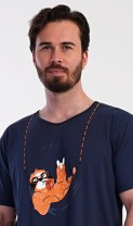 Pánská noční košile s krátkým rukávem Pohodář 9