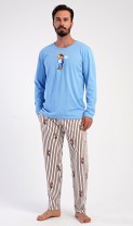 Pánské pyžamo dlouhé Bear 3