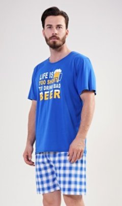 Pánské pyžamo šortky Life is beer 1