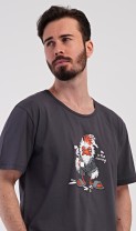 Pánské pyžamo šortky Ranní káva 6