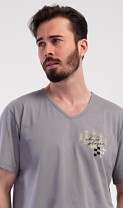 Pánské pyžamo šortky Šachy 5