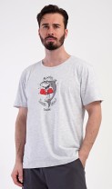 Pánské pyžamo šortky Žralok 4