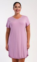 Dámská noční košile s krátkým rukávem Liliana - Dámské noční košile