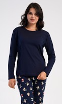 Dámské pyžamo dlouhé Sabrina - Dámská pyžama s dlouhým rukávem