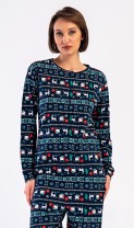 Dámský overal Merry christmas - Dámská pyžama