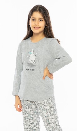 Dětské pyžamo dlouhé Baletka - Dívčí pyžama s dlouhým rukávem